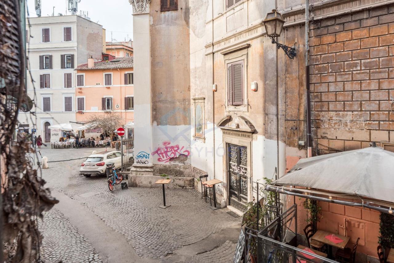 Cozy Entire Apt Close To Piazza Trilussa Rome Exterior photo